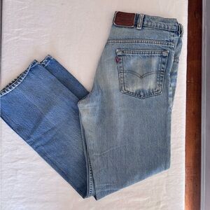 Vintage Levi’s 516 Straight Leg Light Wash Size 34/32 100% Cotton Made in Canada